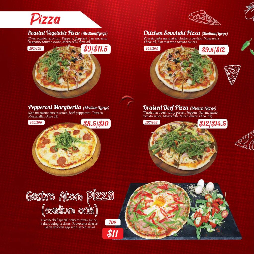 Pizza Menu 130 Gastropub Sep21 - page 1